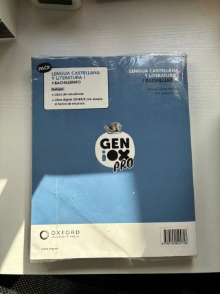 Lengua castellana y literatura I. Libro del est...