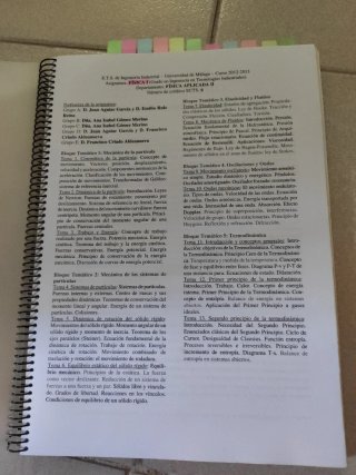 Apuntes Física I