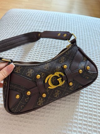 Bolso Marrón y Dorado Nuevo