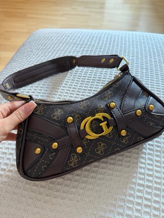 Bolso Marrón y Dorado Nuevo