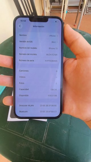 iPhone 13 128GB - Batería 100%