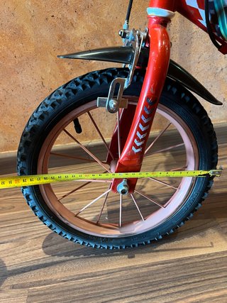 Bicicleta Infantil Roja Rayo McQueen