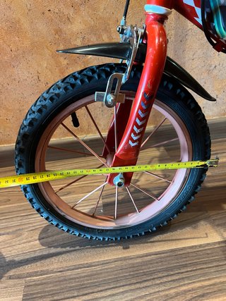 Bicicleta Infantil Roja Rayo McQueen
