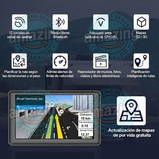 HEXINEX Navegador 7p Bluetooth
