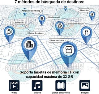 HEXINEX Navegador 7p Bluetooth