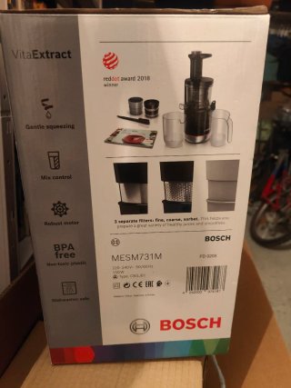 Licuadora Bosch VitaExtract Prensado Frío