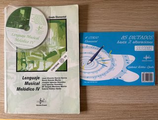 Cuaderno LENGUAJE MUSICAL MELÓDICO IV+ soluciones