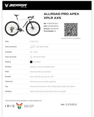 Berria Allroad Pro Apex Xplr AXS Gravel Bike