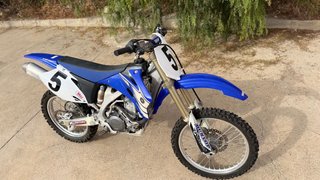 Yamaha YZ450F Motocross Azul/Blanco
