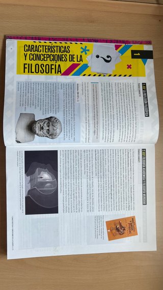 Libro Filosofía 1º Bachillerato. Edelvives