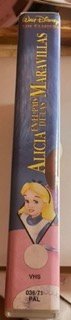 VHS Alicia en el País de las Maravillas (Español)