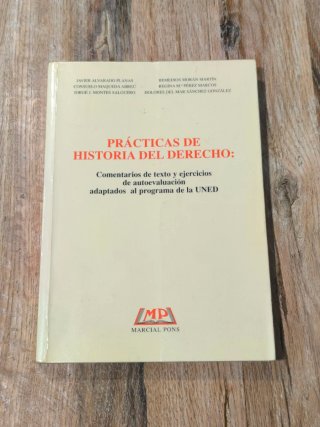 Prácticas de historia del derecho