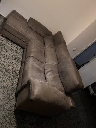 Sofá Chaise Longue Asientos Deslizantes