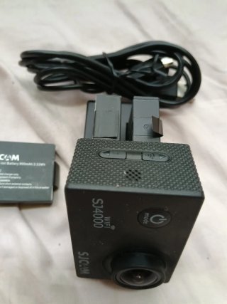 Cámara Deportiva SJCAM Negra + Accesorios