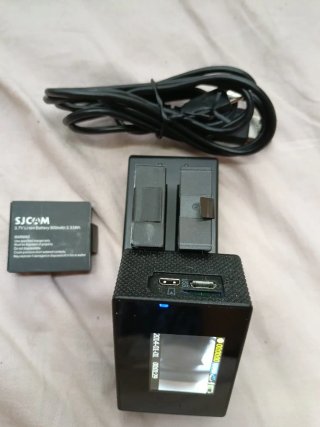 Cámara Deportiva SJCAM Negra + Accesorios