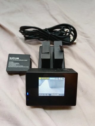 Cámara Deportiva SJCAM Negra + Accesorios
