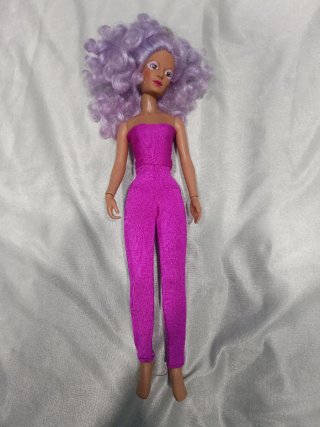 Muñeca Vintage Jem Guitarrista Rockera