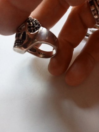 Set 2 Anillos  Calavera y Garras