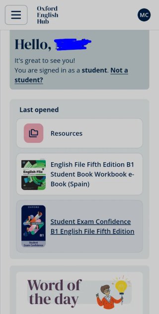 Escuela Oficial de Idiomas, INGLÉS B1. Esta nuevo.