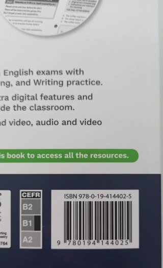 Escuela Oficial de Idiomas, INGLÉS B1. Esta nuevo.