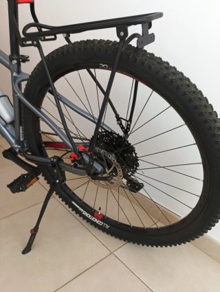 Bicicleta Montagna Rockrider Grigia