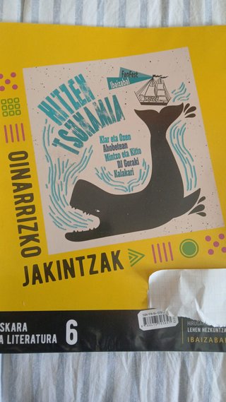 Libro Euskara eta literatura . Oinarrizko Jakintza