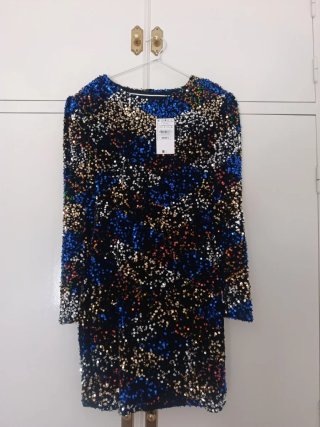 Vestido fiesta lentejuelas