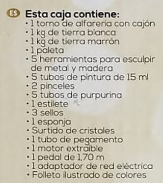Estudio de Alfarería Prof. Buki 8+ (3 unidades)