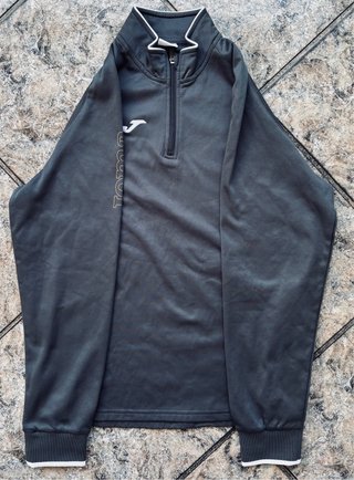 Chaqueta Joma gris media cremallera