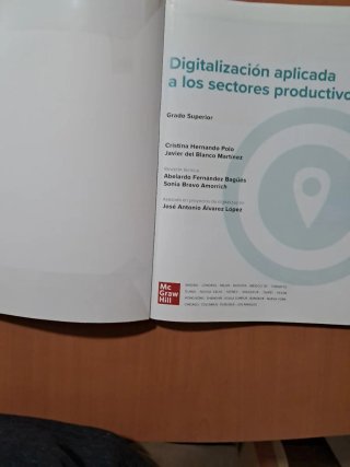 Digitalización aplicada a los sectores productivos