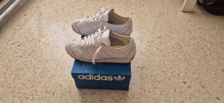 Zapatillas Adidas Country Japan Piel Blancas