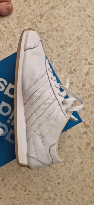 Zapatillas Adidas Country Japan Piel Blancas