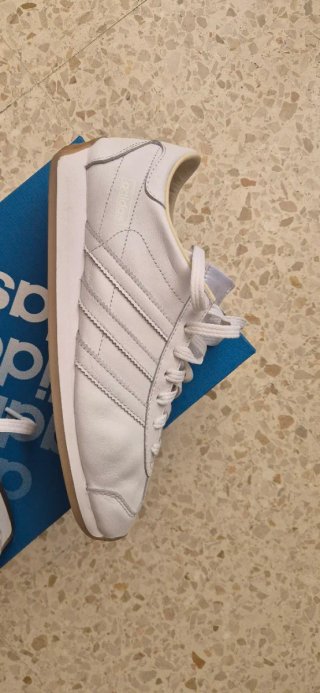 Zapatillas Adidas Country Japan Piel Blancas