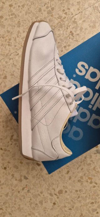 Zapatillas Adidas Country Japan Piel Blancas