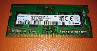 Memoria RAM Samsung 4GB DDR4