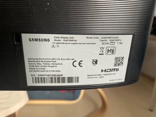 Schermo Samsung Nero