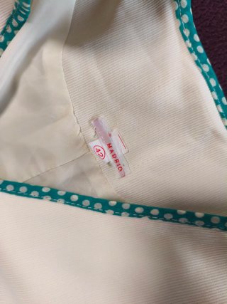 Conjunto vintage falda y blusa
