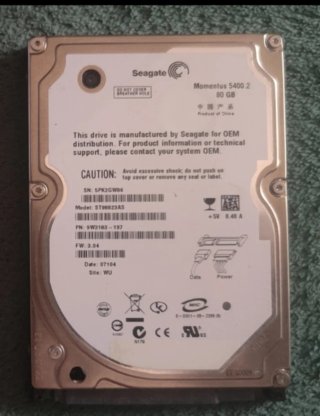 Lotto 5 Hard disk SATA 2.5 vari tagli