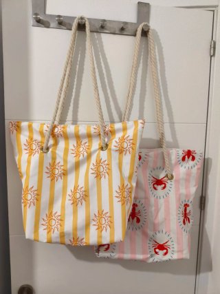 Bolsa de playa con cremallera