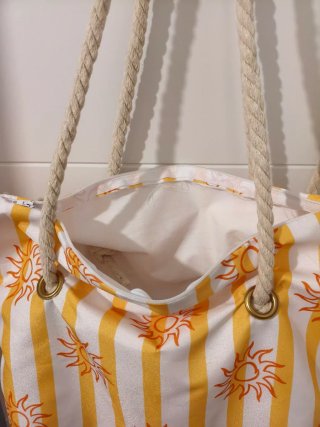 Bolsa de playa con cremallera