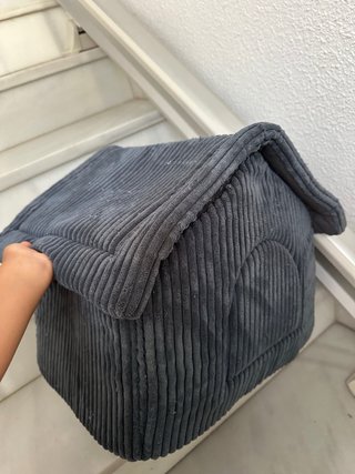 Casa Cama para Perro o Gato pequeño Gris