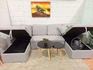 Mega Sofá Cama 287cm Doble Arcón