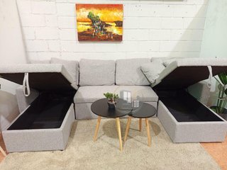 Mega Sofá Cama 287cm Doble Arcón
