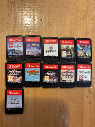 Nintendo Switch Lite Gris + 11 Juegos