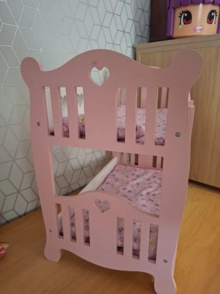 Oferta pack-Litera de muñecas de madera+2muñecas