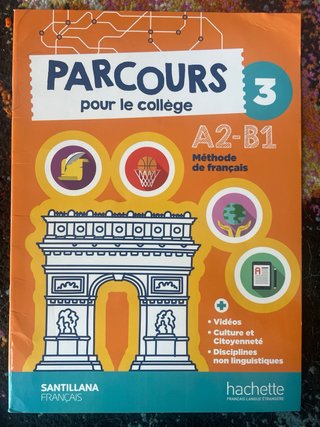 PARCOURS pour le collège 3 A2 - B1