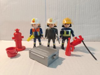 Playmobil Bomberos con Accesorios