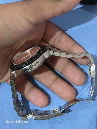Tag Heuer Formula 1 Cronógrafo Naranja y Plata