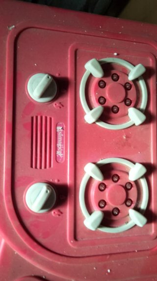 Cocina de Juguete Rosa y Azul