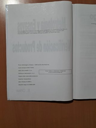 Metrología y ensayos verificación de productos